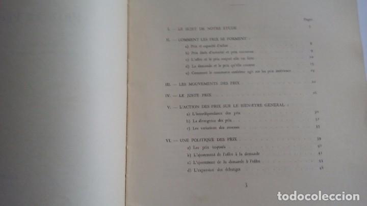Documentos antiguos: SOFINA. PRIX ET PROSP&Eacute;RIT&Eacute;  1949. ANNEXE AU REPPORT DU CONSEIL D&acute;ADMINISTRATION - Foto 2