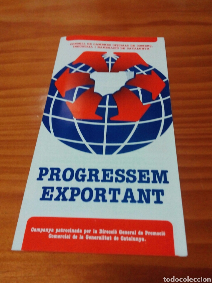 Documentos antiguos: Triptico.Progressem exportant.