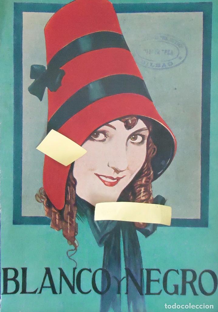 Documentos antiguos: publicidad vintage anuncio art deco mujer femenina belleza moda sombrero dise&ntilde;o grafico belle epoque