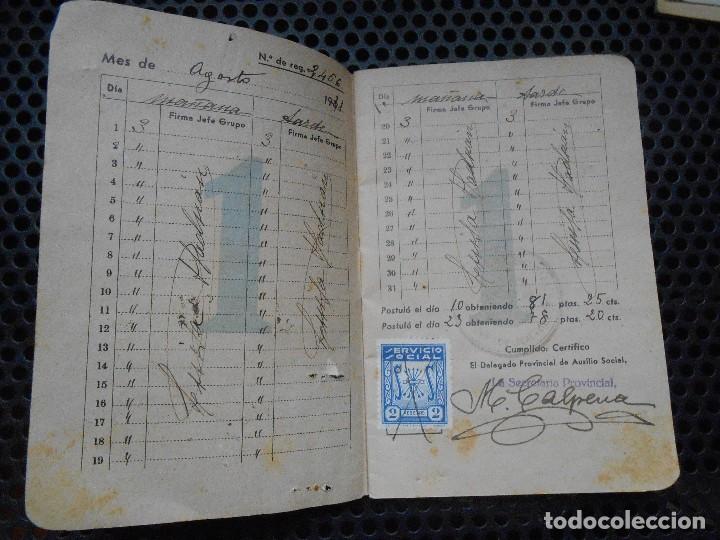 Documentos antiguos: Cartilla SERVICIO   SOCIAL  -A&ntilde;o 1941 - Foto 3