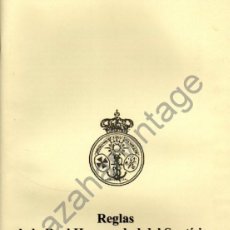 Documentos antiguos: SEMANA SANTA DOS HERMANAS, REGLAS DE LA HERMANDAD DE NTRO.PADRE JESUS CAUTIVO