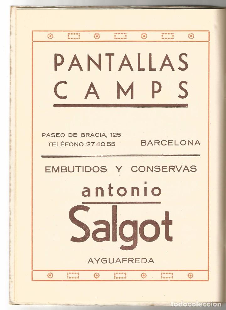 Documentos antiguos: AIGUAFREDA .- PROGRAMA FIESTA MAYOR 1951 - Foto 3