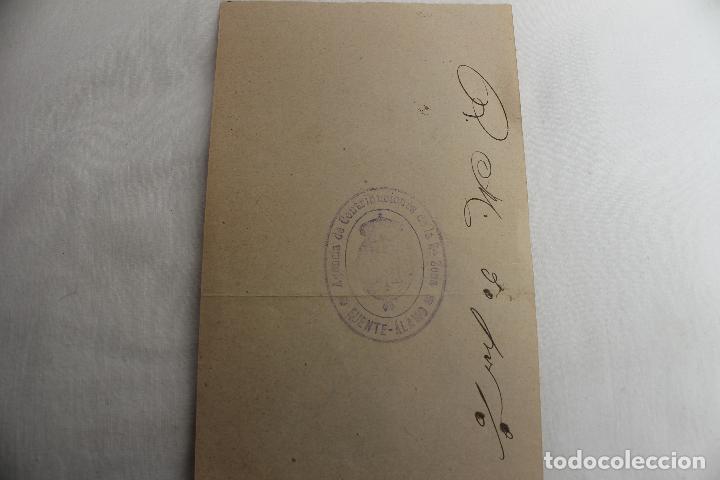 Documentos antiguos: CEDULA PERSONAL, FUENTE ALAMO 1922 - Foto 2
