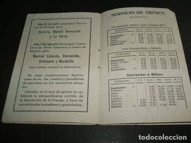 Documentos antiguos: SANTANDER GUIA VERANO 1932 16 PAGS - Foto 3