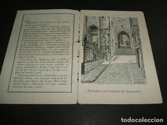 Documentos antiguos: SANTANDER GUIA VERANO 1932 16 PAGS - Foto 4