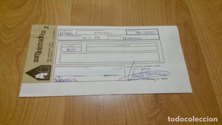 Documentos antiguos: RECIBO SUMINISTRADORA 2 . A&Ntilde;O 1979
