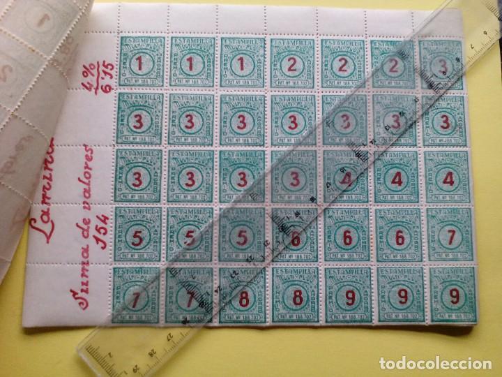 Documentos antiguos: 9 laminas  suma de valores - Foto 2