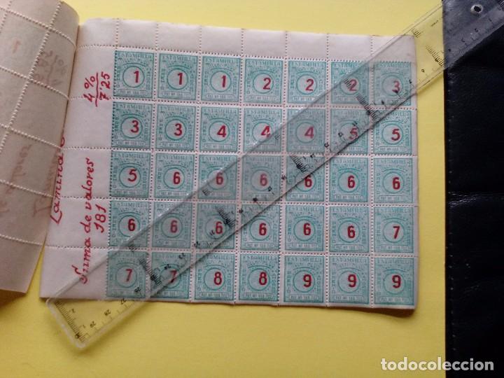 Documentos antiguos: 9 laminas  suma de valores - Foto 5