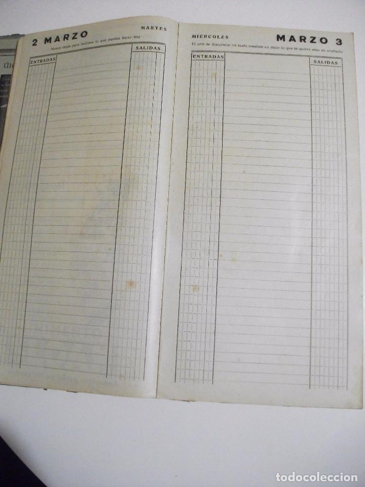 Documentos antiguos: RARO DIETARIO BARCELONES 1937 - BARCELONA - Foto 4