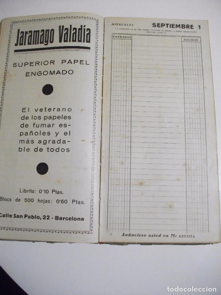 Documentos antiguos: RARO DIETARIO BARCELONES 1937 - BARCELONA - Foto 5