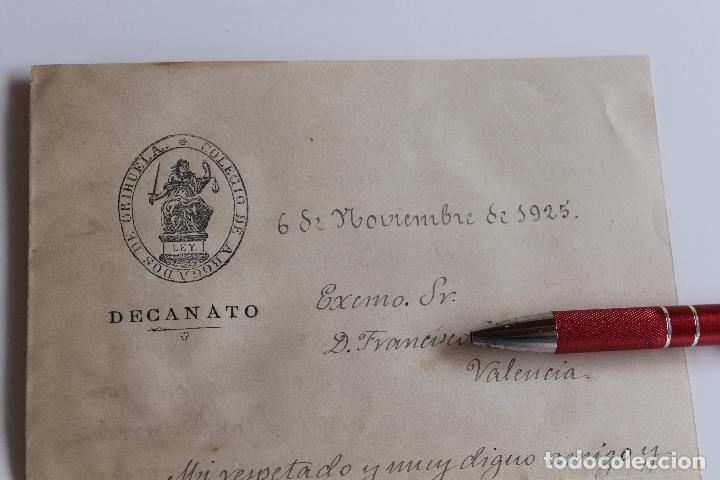 Documentos antiguos: DECANATO COLEGIO ABOGADOS DE ORIHUELA, 1925 - Foto 2