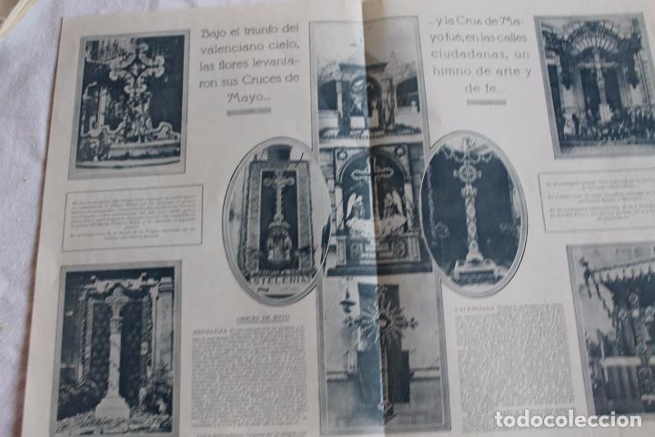 Old Documents: CRUCES DE MAYO VALENCIANA Y ANDALUZA, ARTICULO A&Ntilde;OS 20