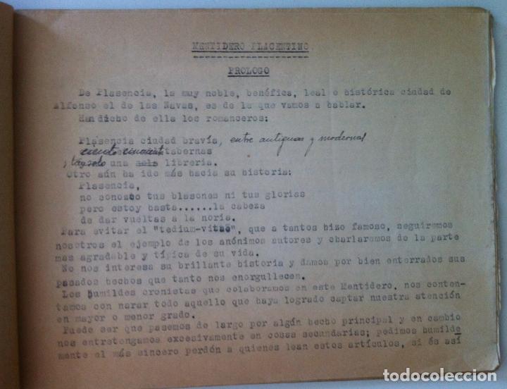 Documentos antiguos: Mentidero placentino - Plasencia - Foto 2