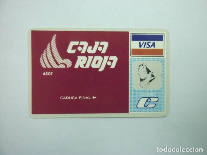 Documents Anciens: HOJA PUBLICITARIA MODO TARJETA DE CREDITO CAJARIOJA. TDKP12