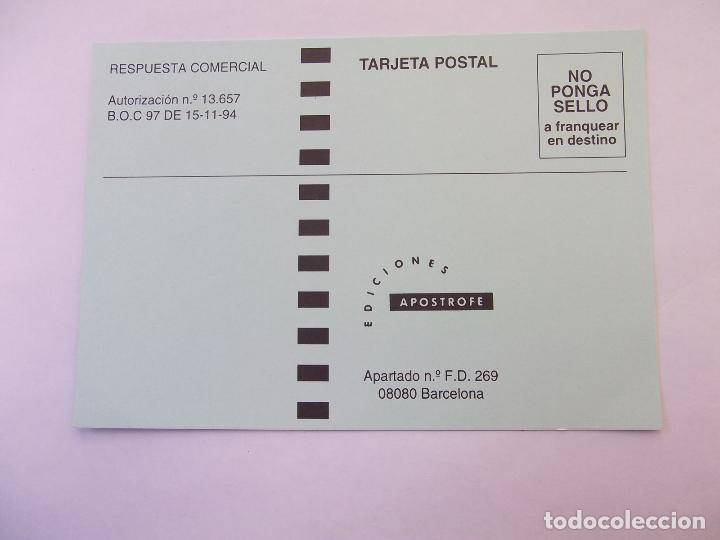 Documentos antiguos: TARJETA AFINIDAD EDICIONES APOSTROFE. TDKP12 - Foto 1