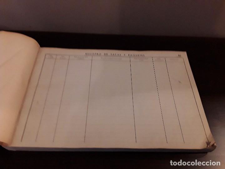 Documentos antiguos: LIBRO - REGISTRO DE SACAS Y PAQUETES. - Foto 2