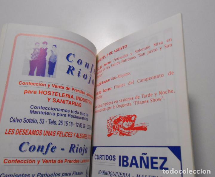Documentos antiguos: PROGRAMA DE FIESTAS DE EL REDAL. LA RIOJA. 1996. TDKP2 - Foto 2