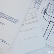 Documentos antiguos: PROYECTO DE REMODELACION Y AMPLIACION CAMPUS DE ALCALA DE HENARES – ARQTO. D. JORGE FERNANDEZ PEREZ. Lote 102466503