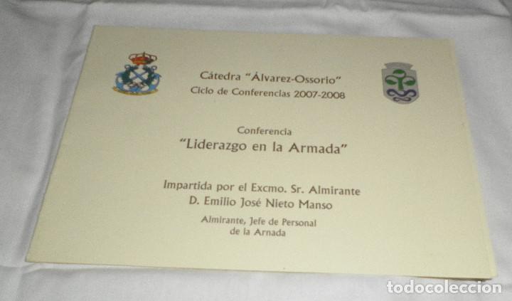 Documentos antiguos: conferencia liderazgo en la armada - catedra alvarez osorio 2007-2008