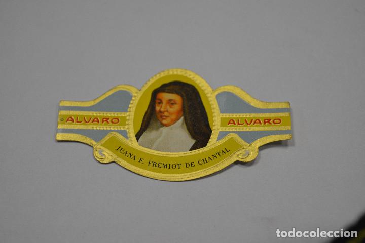 Old Documents: VITOLA DE PURO ALVARO.SERIE MUJERES FAMOSAS EN LA RELIGION.N&ordm; 9 JUANA F FREMIOT DE CHANTAL