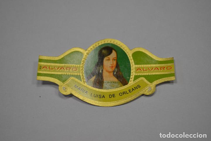 Old Documents: VITOLA DE PURO ALVARO .SERIE MUJERES FAMOSAS EN LA HISTORIA.NUMERO 68 MARIA LUISA DE ORLEANS