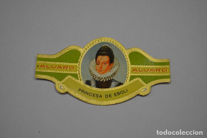 Old Documents: VITOLA DE PURO ALVARO .SERIE MUJERES FAMOSAS EN LA HISTORIA.NUMERO 51 PRINCESA DE EBOLI