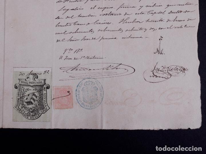 Documentos antiguos: CERTIFICADO DE BAUTISMO, SEVILLA 1882 - Foto 1