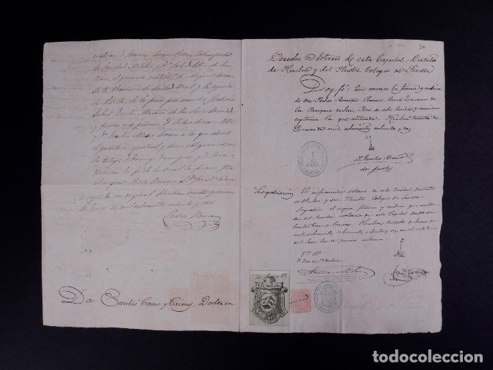Documentos antiguos: CERTIFICADO DE BAUTISMO, SEVILLA 1882 - Foto 4