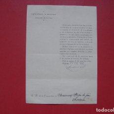 Documentos antiguos: DOCUMENTO: VISITA GENERAL. OBISPADO MÁLAGA. MISIONERAS CHURRIANA (1949) EJEMPLAR HISTÓRICO ORIGINAL. Lote 107759535