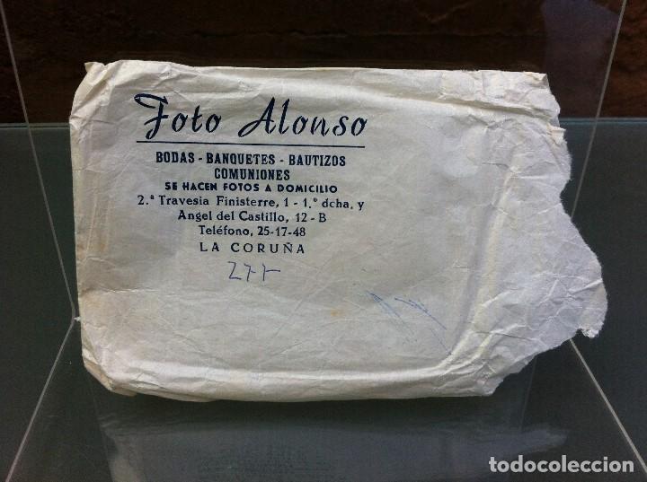 Documents Anciens: SOBRE COMERCIAL (FOTO ALONSO) CORU&Ntilde;A