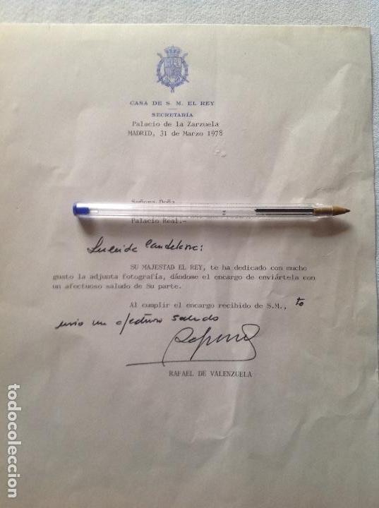 Documentos antiguos: CARTA CASA REAL A&Ntilde;O 1978 - Foto 2