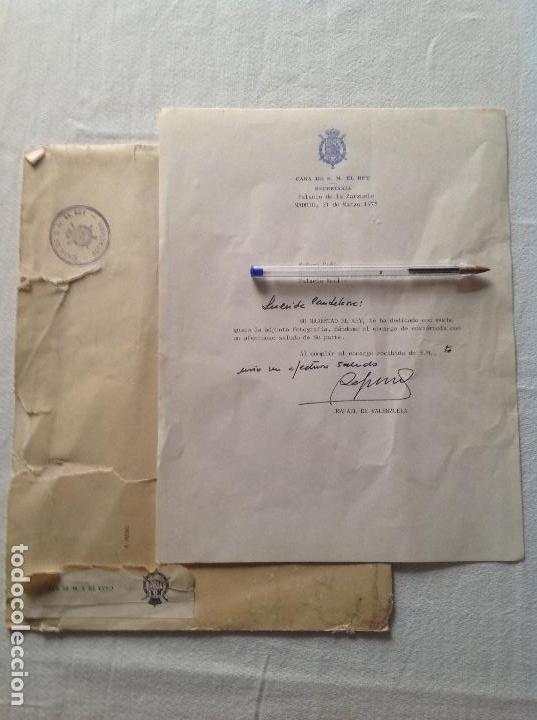 Documentos antiguos: CARTA CASA REAL A&Ntilde;O 1978 - Foto 1