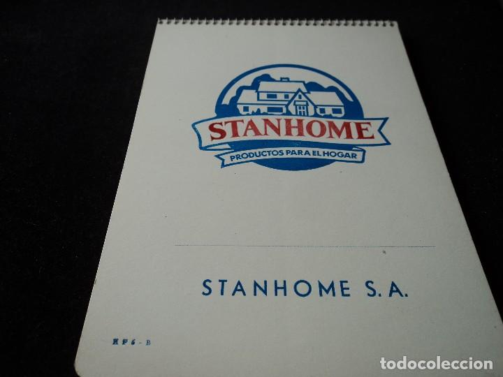 Documentos antiguos: libreta nueva STANHOME DE ESPA&Ntilde;A