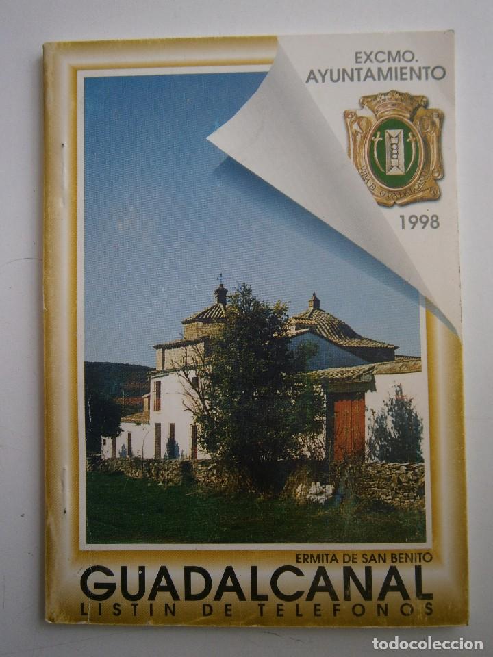 Documentos antiguos: GUADALCANAL LISTIN DE TELEFONOS 1998 EC - Foto 2