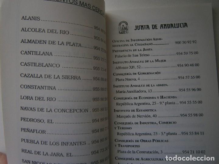 Documentos antiguos: GUADALCANAL LISTIN DE TELEFONOS 1998 EC - Foto 5