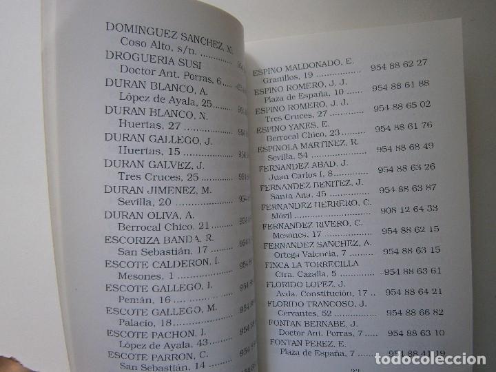 Documentos antiguos: GUADALCANAL LISTIN DE TELEFONOS 1998 EC - Foto 9