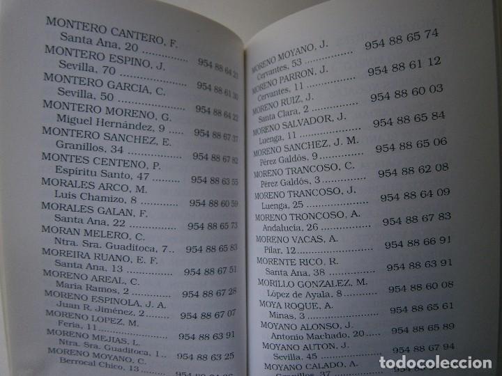 Documentos antiguos: GUADALCANAL LISTIN DE TELEFONOS 1998 EC - Foto 12