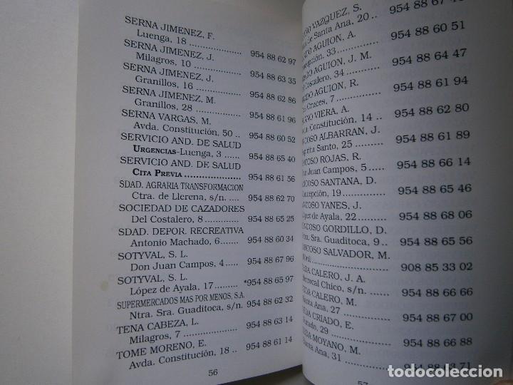 Documentos antiguos: GUADALCANAL LISTIN DE TELEFONOS 1998 EC - Foto 14