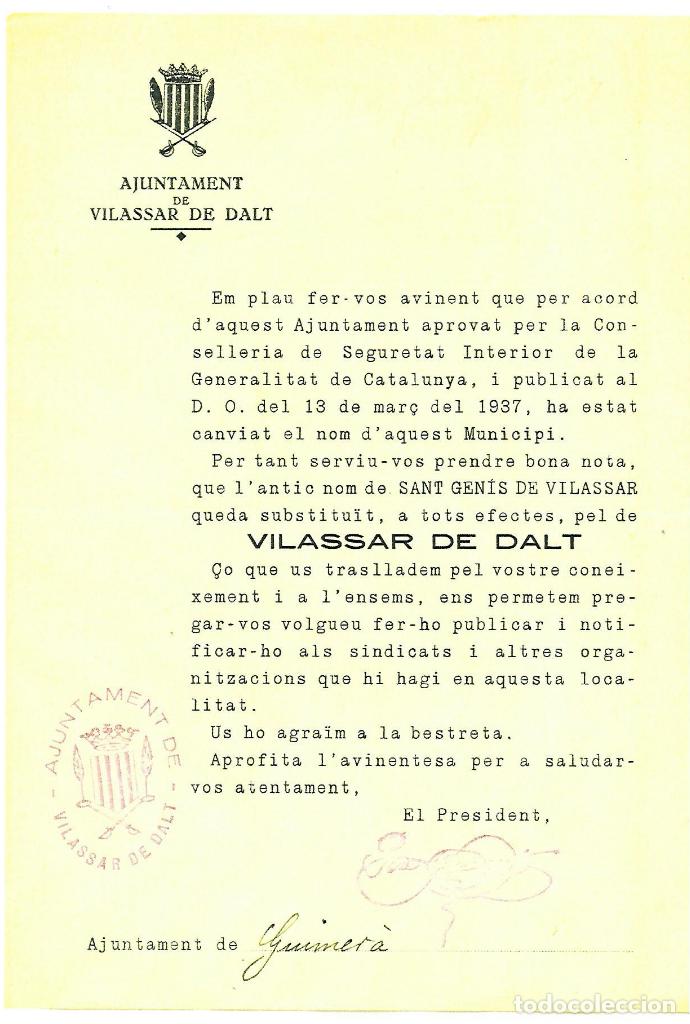 Documentos antiguos: PROGRAMA DEL * MIL-LEMARI DEL NOM DE VALASSAR 978-1978 * - Foto 3