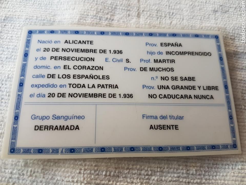Documentos antiguos: DNI jose Antonio Primo de Rivera - Foto 2
