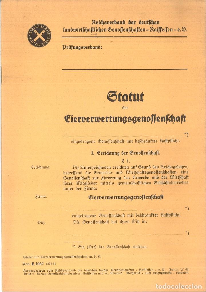 Documentos antiguos: BEZIRTS=TARIF ..... F&Uuml;R DAS JAHR 1932 - Foto 10