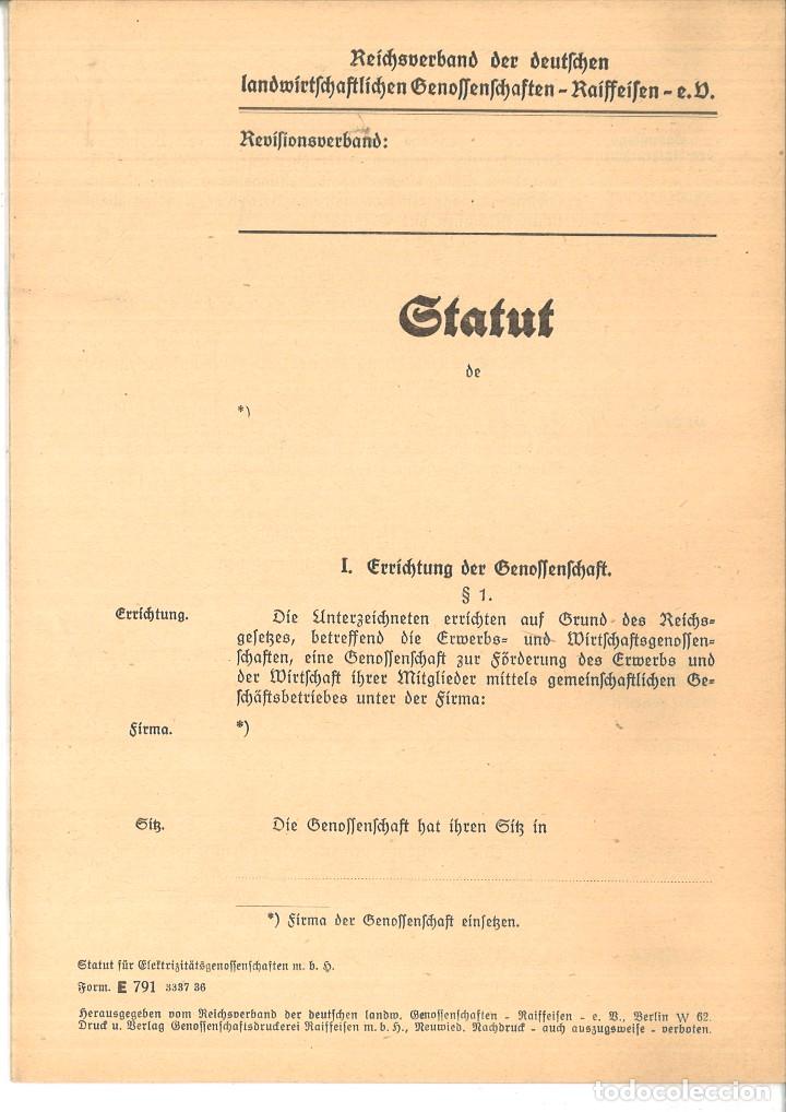 Documentos antiguos: BEZIRTS=TARIF ..... F&Uuml;R DAS JAHR 1932 - Foto 11