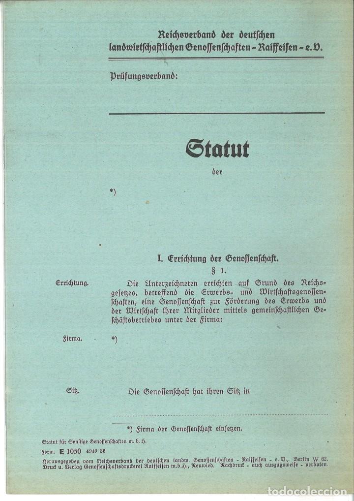 Documentos antiguos: BEZIRTS=TARIF ..... F&Uuml;R DAS JAHR 1932 - Foto 12