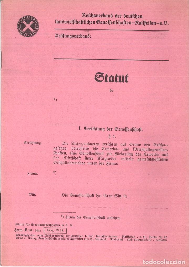 Documentos antiguos: BEZIRTS=TARIF ..... F&Uuml;R DAS JAHR 1932 - Foto 14