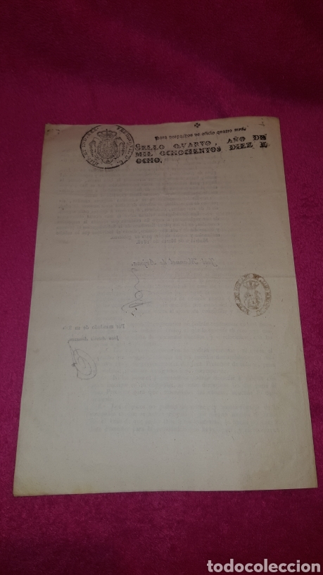 Documentos antiguos: TEATRO, NORMAS PARA EL FUNCIONAMIENTO DE LOS TEATROS. 1818 - Foto 8