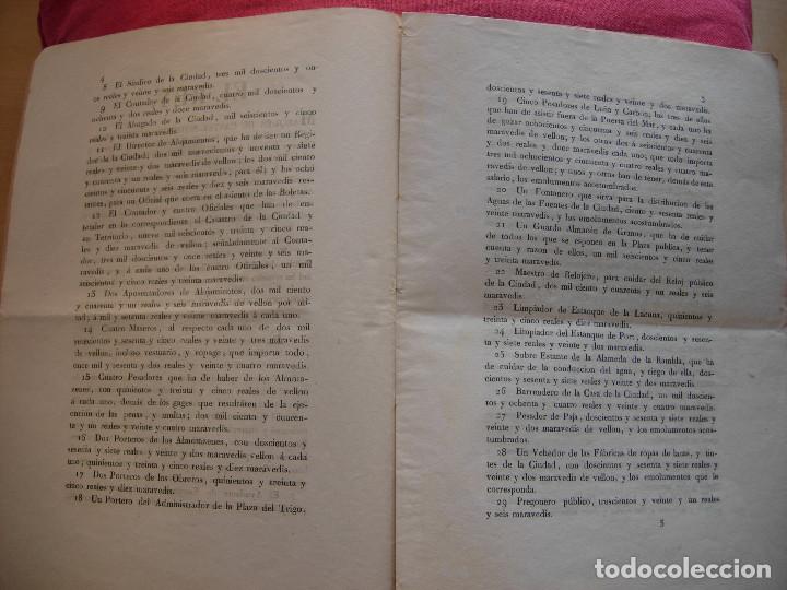 Documentos antiguos: REAL CEDULA DE DOTACI&Oacute;N EN LA CUAL S.M.FELIPE V - Foto 3