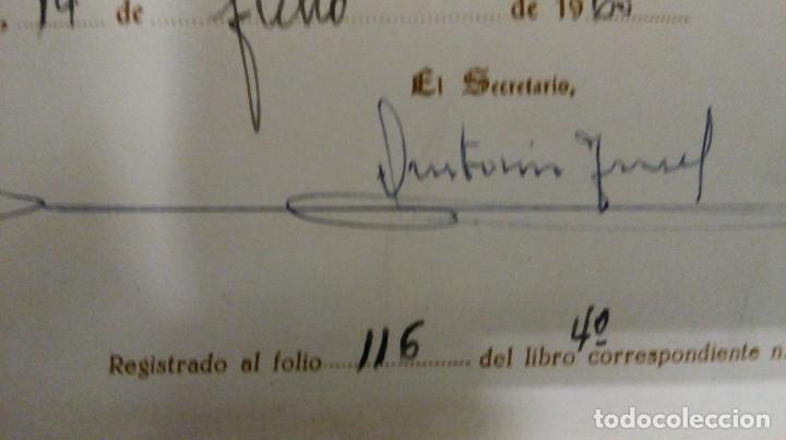 Documentos antiguos: Ja&eacute;n t&iacute;tulo instituto Virgen del Carmen - Foto 4