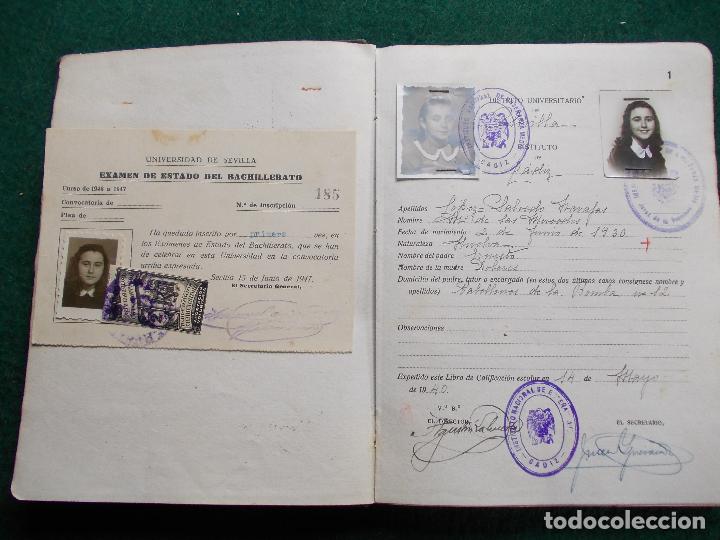 Documentos antiguos: Libro de calificaci&oacute;n Escolar 1940 - Foto 3