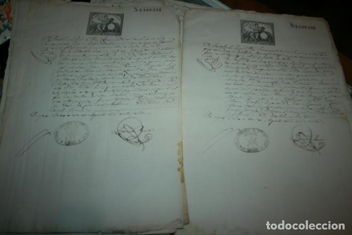 Documentos antiguos: Murcia, Cieza. Dos certificados bautismo archivo parroquial de nuestra se&ntilde;ora de la asunci&oacute;n.1884.