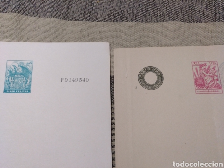 Documentos antiguos: Dos documentos con timbre del estado - Foto 2